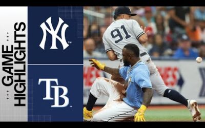 Yankees vs. Rays Game Highlights (8/27/23) | MLB Highlights