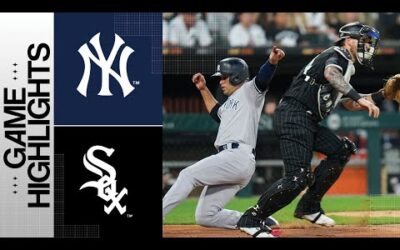 Yankees vs. White Sox Game Highlights (8/8/23) | MLB Highlights