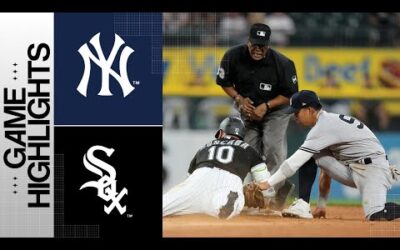 Yankees vs. White Sox Game Highlights (8/9/23) | MLB Highlights