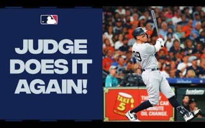 Aaron Judge hits ANOTHER homer! (No. 31 on the season for last year’s MVP!)