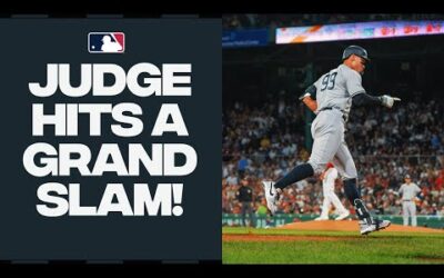 Aaron Judge’s 32nd homer of the season is a GRAND SLAM!