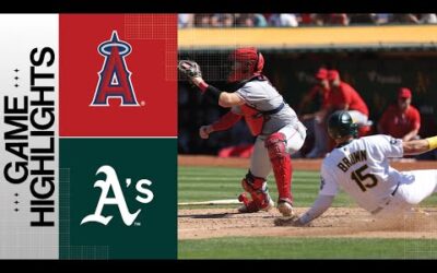 Angels vs. A’s Game Highlights (9/3/23) | MLB Highlights