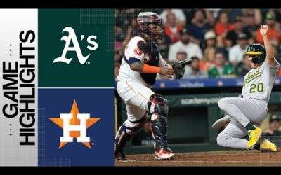 A’s vs. Astros Game Highlights (9/12/23) | MLB Highlights