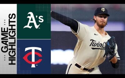 A’s vs. Twins Game Highlights (9/26/23) | MLB Highlights