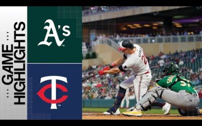 A’s vs. Twins Game Highlights (9/27/23) | MLB Highlights