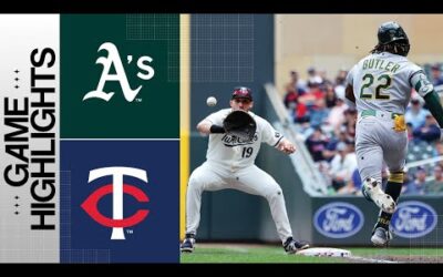 A’s vs. Twins Game Highlights (9/28/23) | MLB Highlights