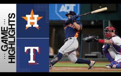 Astros vs. Rangers Game Highlights (9/5/23) | MLB Highlights