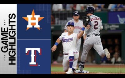 Astros vs. Rangers Game Highlights (9/6/23) | MLB Highlights