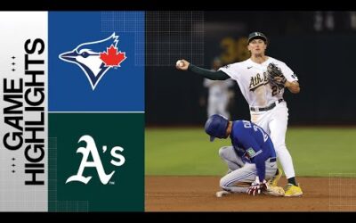 Blue Jays vs. A’s Game Highlights (9/5/23) | MLB Highlights