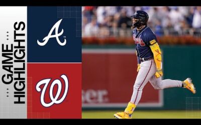 Braves vs. Nationals Game Highlights (9/22/23) | MLB Highlights