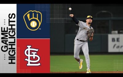 Brewers vs. Cardinals Game Highlights (9/20/23) | MLB Highlights