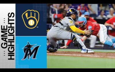 Brewers vs. Marlins Game Highlights (9/23/23) | MLB Highlights