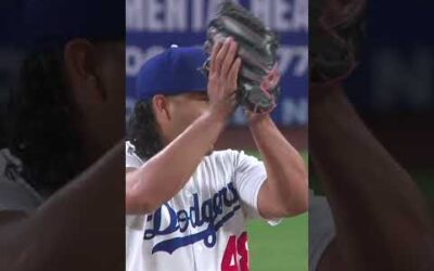 Brusdar Graterol’s mom got to see her son pitch for the first time in the Big Leagues. 🥺