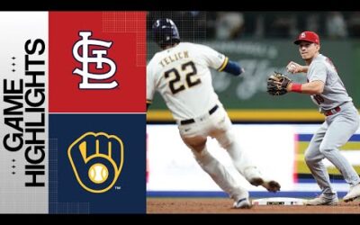 Cardinals vs. Brewers Game Highlights (9/28/23) | MLB Highlights