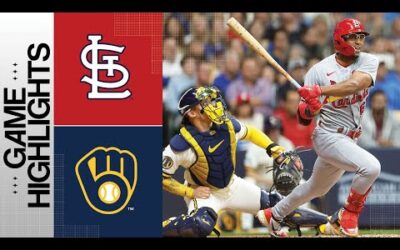 Cardinals vs. Brewers Highlights (9/26/23) | MLB Highlights