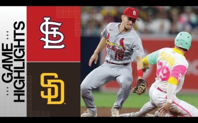 Cardinals vs. Padres Game Highlights (9/22/23) | MLB Highlights