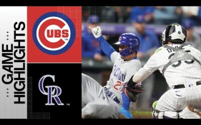 Cubs vs. Rockies Game Highlights (9/11/23) | MLB Highlights