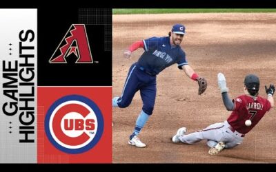 D-backs vs. Cubs Game Highlights (9/8/23) | MLB Highlights