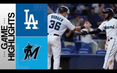 Dodgers vs. Marlins Game Highlights (9/5/23) | MLB Highlights