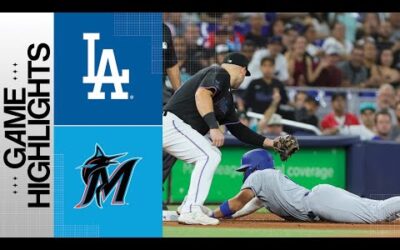 Dodgers vs. Marlins Game Highlights (9/7/23) | MLB Highlights