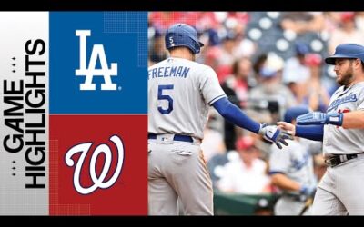 Dodgers vs. Nationals Game Highlights (9/10/23) | MLB Highlights