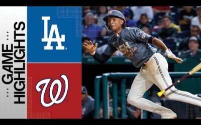 Dodgers vs. Nationals Game Highlights (9/9/23) | MLB Highlights