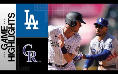 Dodgers vs. Rockies Game 1 Highlights (9/26/23) | MLB Highlights