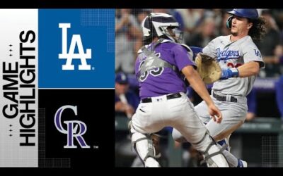 Dodgers vs. Rockies Game 2 Highlights (9/26/23) | MLB Highlights