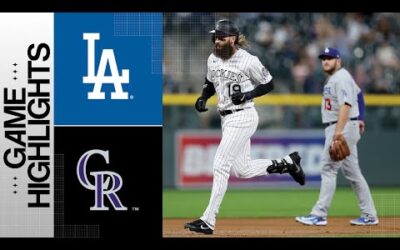 Dodgers vs. Rockies Game Highlights (9/28/23) | MLB Highlights