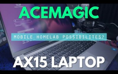 First Impressions of the ACEMAGIC AX15 Laptop