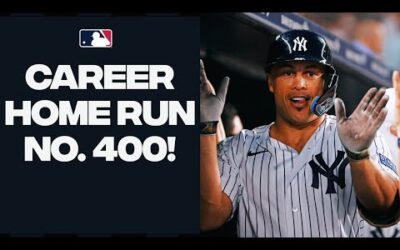 Giancarlo Stanton’s 400th career home run was a MISSILE!