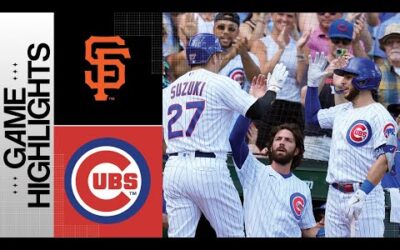 Giants vs. Cubs Game Highlights (9/4/23) | MLB Highlights