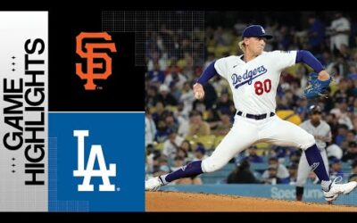 Giants vs. Dodgers Game Highlights (9/21/23) | MLB Highlights