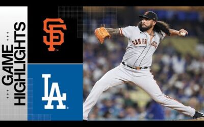 Giants vs. Dodgers Game Highlights (9/22/23) | MLB Highlights