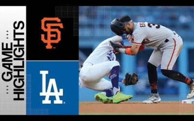 Giants vs. Dodgers Game Highlights (9/24/23) | MLB Highlights