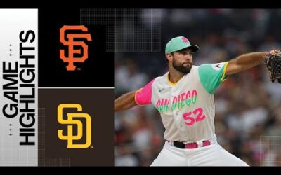 Giants vs. Padres Game Highlights (9/1/23) | MLB Highlights