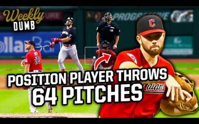 Guardians position player makes pitching history | Weekly Dumb