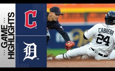 Guardians vs. Tigers Game Highlights (9/29/23) | MLB Highlights