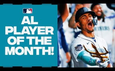 J-ROD is a JUGGERNAUT! Julio Rodríguez wins AL Player of the Month for August!