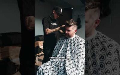 Liam Hendriks and viral barber Vic Blends offer a lesson in positivity and self-forgiveness 🙏