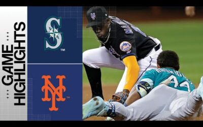 Mariners vs. Mets Game Highlights (9/1/23) | MLB Highlights