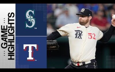 Mariners vs. Rangers Game Highlights (9/23/23) | MLB Highlights