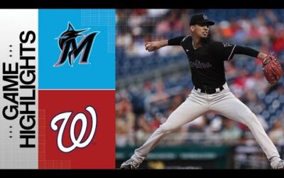 Marlins vs. Nationals Game Highlights (9/1/23) | MLB Highlights