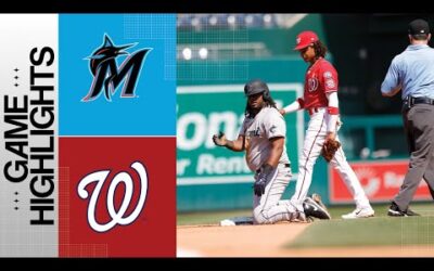 Marlins vs. Nationals Game Highlights (9/3/23) | MLB Highlights