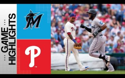 Marlins vs. Phillies Game Highlights (9/10/23) | MLB Highlights