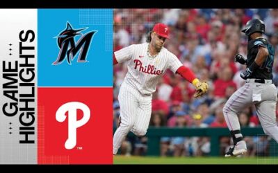 Marlins vs. Phillies Game Highlights (9/9/23) | MLB Highlights