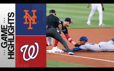 Mets vs. Nationals Game Highlights (9/6/23) | MLB Highlights