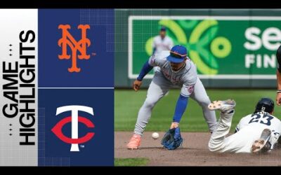 Mets vs. Twins Game Highlights (9/10/23) | MLB Highlights