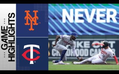 Mets vs. Twins Game Highlights (9/9/23) | MLB Highlights