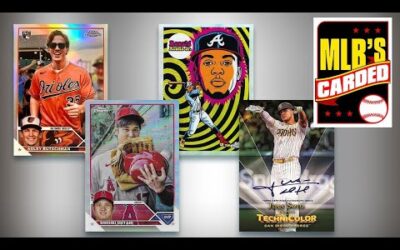 MLB’s Carded: Awesome Topps Chrome cards and tons of pitching guests!